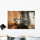 Up Riding Boot Stirrups Wall Decal