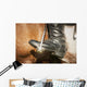 Up Riding Boot Stirrups Wall Decal