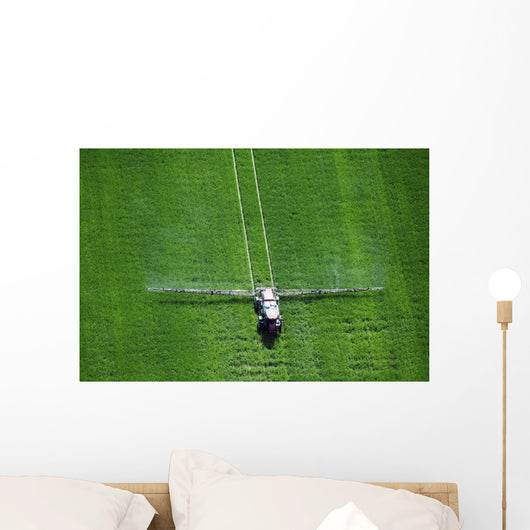 Aerial Spray Application Wall Decal Design 1