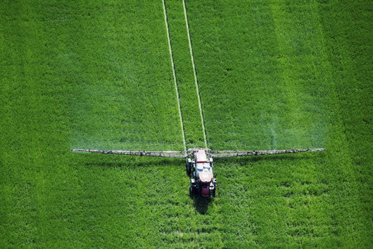Aerial Spray Application Wall Decal Design 1