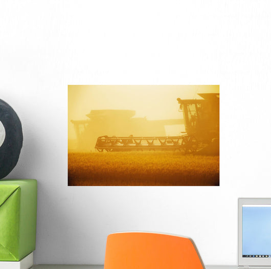 Paplow Harvesting Company Custom Wall Decal Design 7