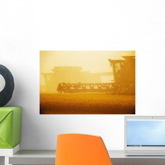 Paplow Harvesting Company Custom Wall Decal Design 7