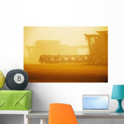Paplow Harvesting Company Custom Wall Decal Design 7