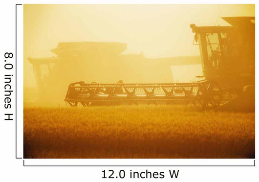 Paplow Harvesting Company Custom Wall Decal Design 7