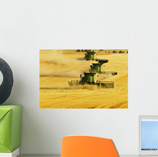 Paplow Harvesting Company Custom Wall Decal Design 6