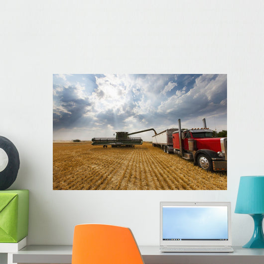 Paplow Harvesting Company Custom Wall Decal Design 4