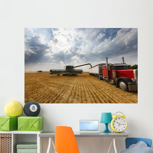 Paplow Harvesting Company Custom Wall Decal Design 4