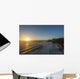 Sun Setting along Oregon Wall Decal