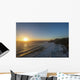 Sun Setting along Oregon Wall Decal