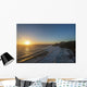 Sun Setting along Oregon Wall Decal