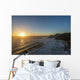 Sun Setting along Oregon Wall Decal