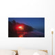 Fireworks Erupting from Beach Wall Decal