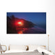 Fireworks Erupting from Beach Wall Decal