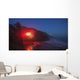 Fireworks Erupting from Beach Wall Decal