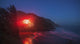 Fireworks Erupting from Beach Wall Decal