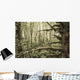 Mossy Tree Trunks Woods Wall Decal