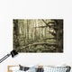 Mossy Tree Trunks Woods Wall Decal