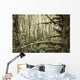 Mossy Tree Trunks Woods Wall Decal