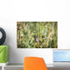 Song Sparrow Perches Plant Wall Decal