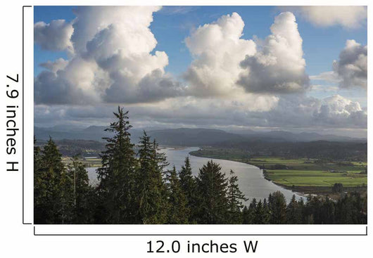Clouds Drift over Youngs Wall Decal