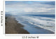 Waves Crashing along Beach Wall Decal
