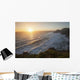 Waves Lapping Coast Dusk Wall Decal
