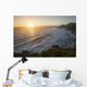 Waves Lapping Coast Dusk Wall Decal