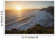 Waves Lapping Coast Dusk Wall Decal
