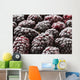 Extreme up Frosted Blackberries Wall Decal