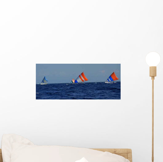 Colorful Sails Bali Wall Decal