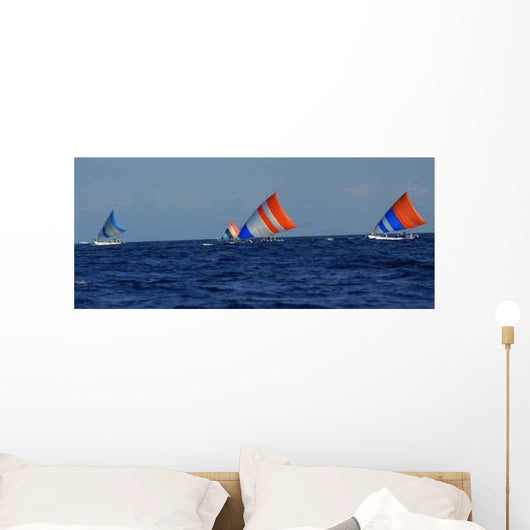 Colorful Sails Bali Wall Decal
