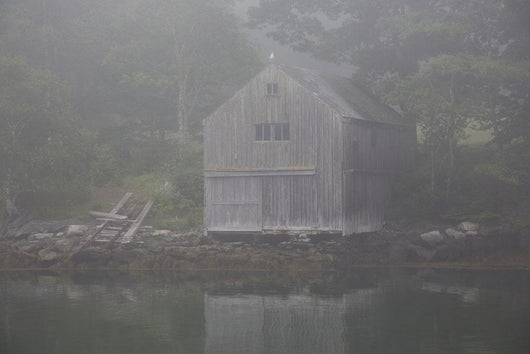 Boathouse Fog Wall Decal