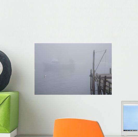 Lobster Boat and Boat Wall Decal