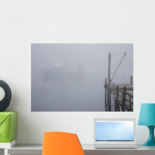 Lobster Boat and Boat Wall Decal