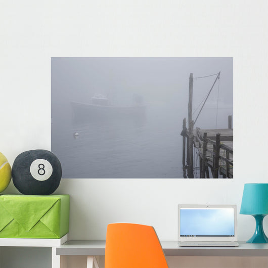 Lobster Boat and Boat Wall Decal