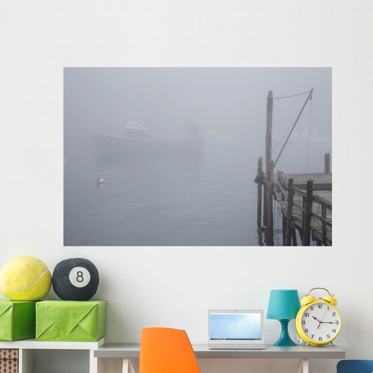 Lobster Boat and Boat Wall Decal