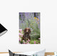 Standard Dachshund Summer Garden Wall Decal