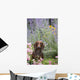 Standard Dachshund Summer Garden Wall Decal