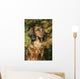 Standard Dachshund September Vegetation Wall Decal