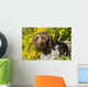 German Wirehaired Pointer Autumn Wall Decal