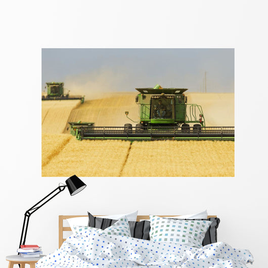 Paplow Harvesting Company Custom Wall Decal Design 2