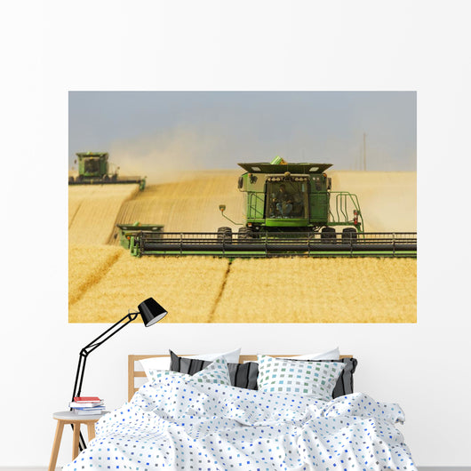 Paplow Harvesting Company Custom Wall Decal Design 2