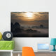Summer Morning with Fog Wall Decal