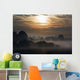 Summer Morning with Fog Wall Decal