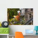 Apartment Buildings along City Wall Decal Design 3