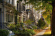 Apartment Buildings along City Wall Decal Design 2