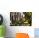 Apartment Buildings along City Wall Decal Design 1