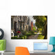 Apartment Buildings along City Wall Decal Design 1