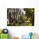Apartment Buildings along City Wall Decal Design 1