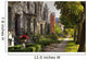 Apartment Buildings along City Wall Decal Design 1